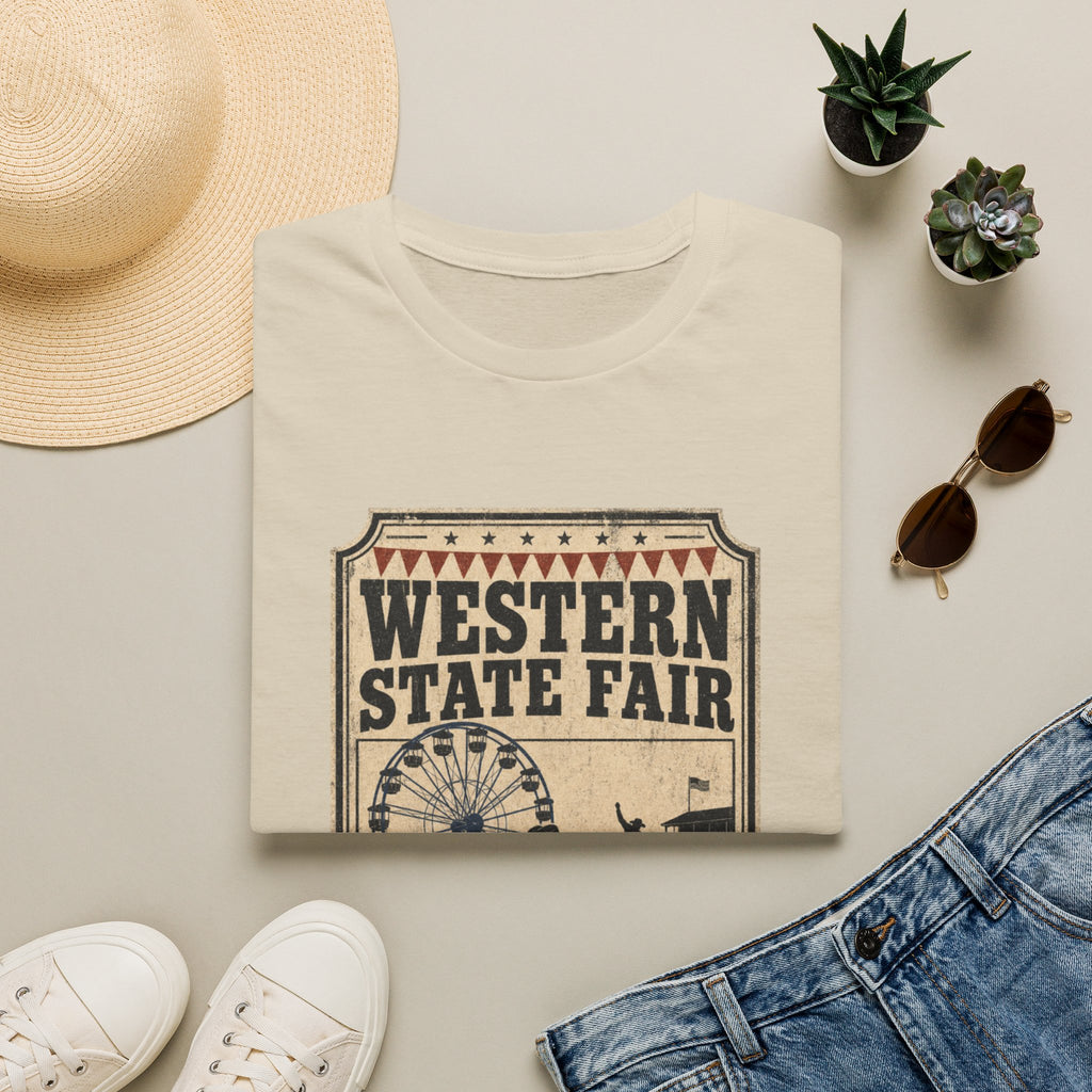 Western State Fair T-Shirt — 'Come One Come All' Vintage Carnival Tee