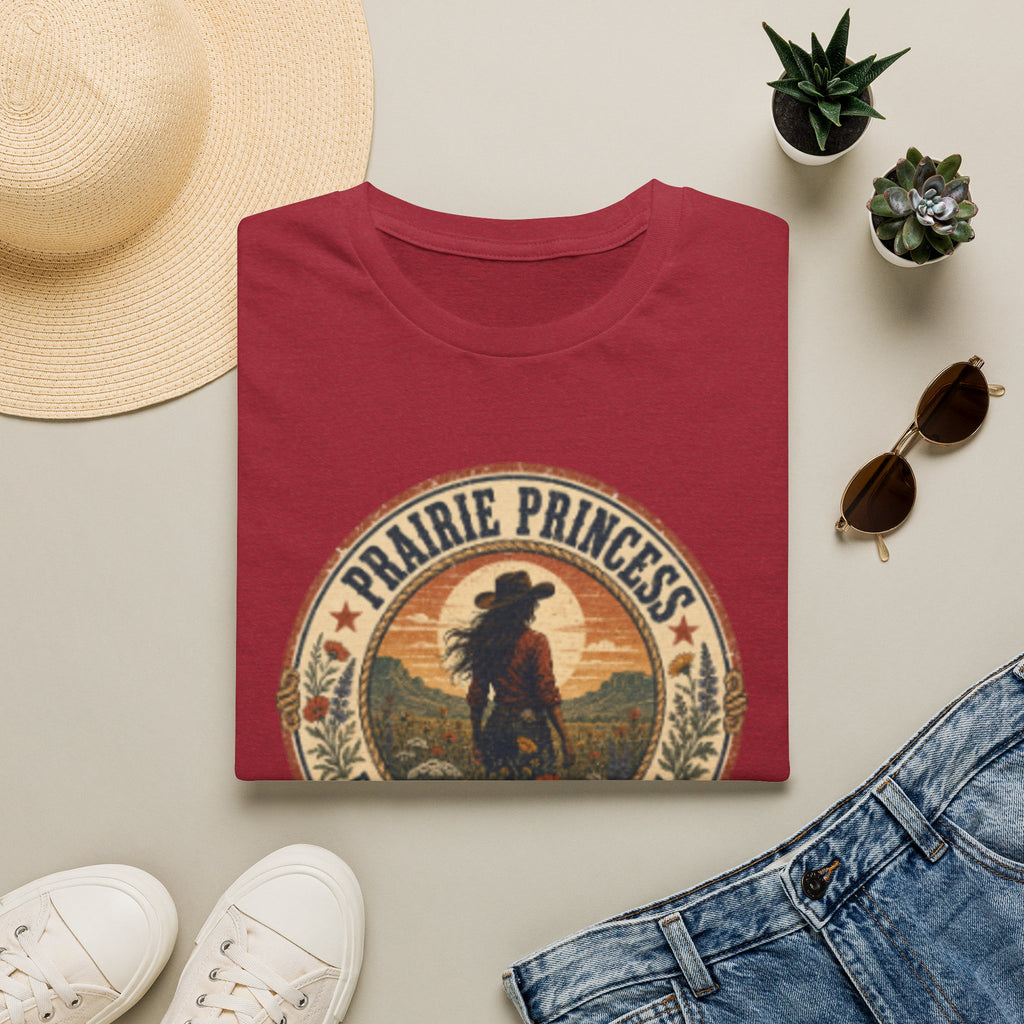 Prairie Princess T-Shirt — Vintage Western Cowboy Sunset Tee