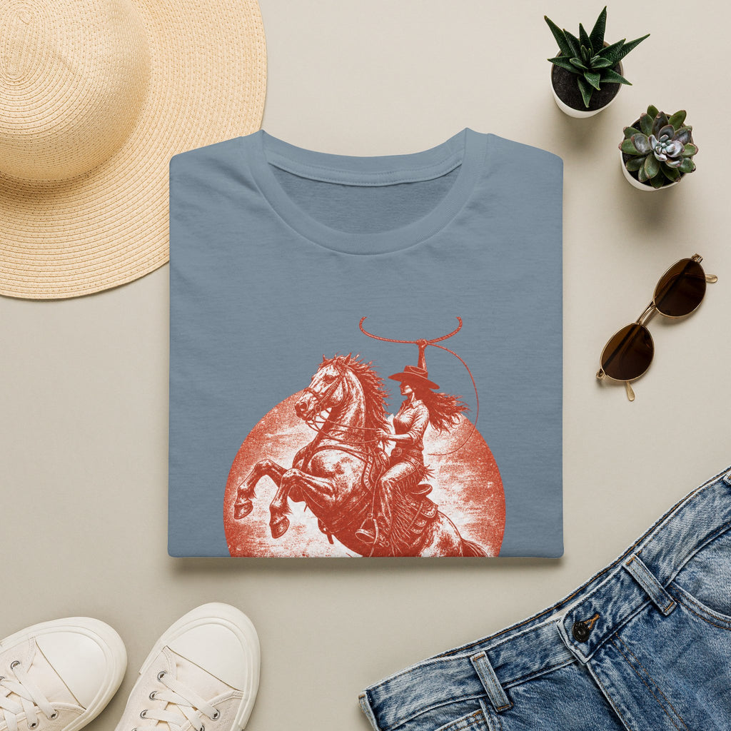 Cowboy Rodeo T-Shirt — Vintage Bronc Rider Graphic