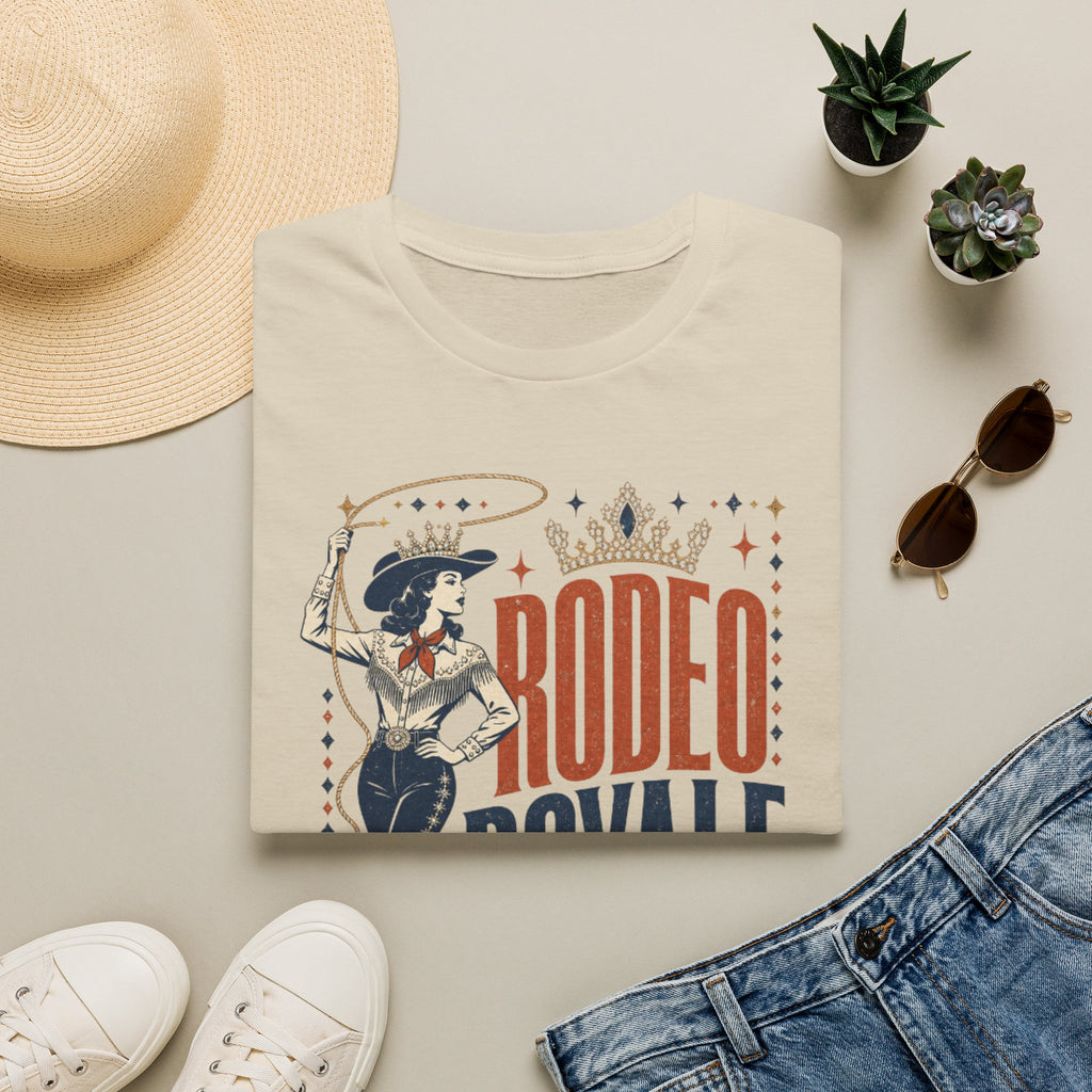 Rodeo Royale Graphic T-Shirt — Vintage Cowgirl Western Tee