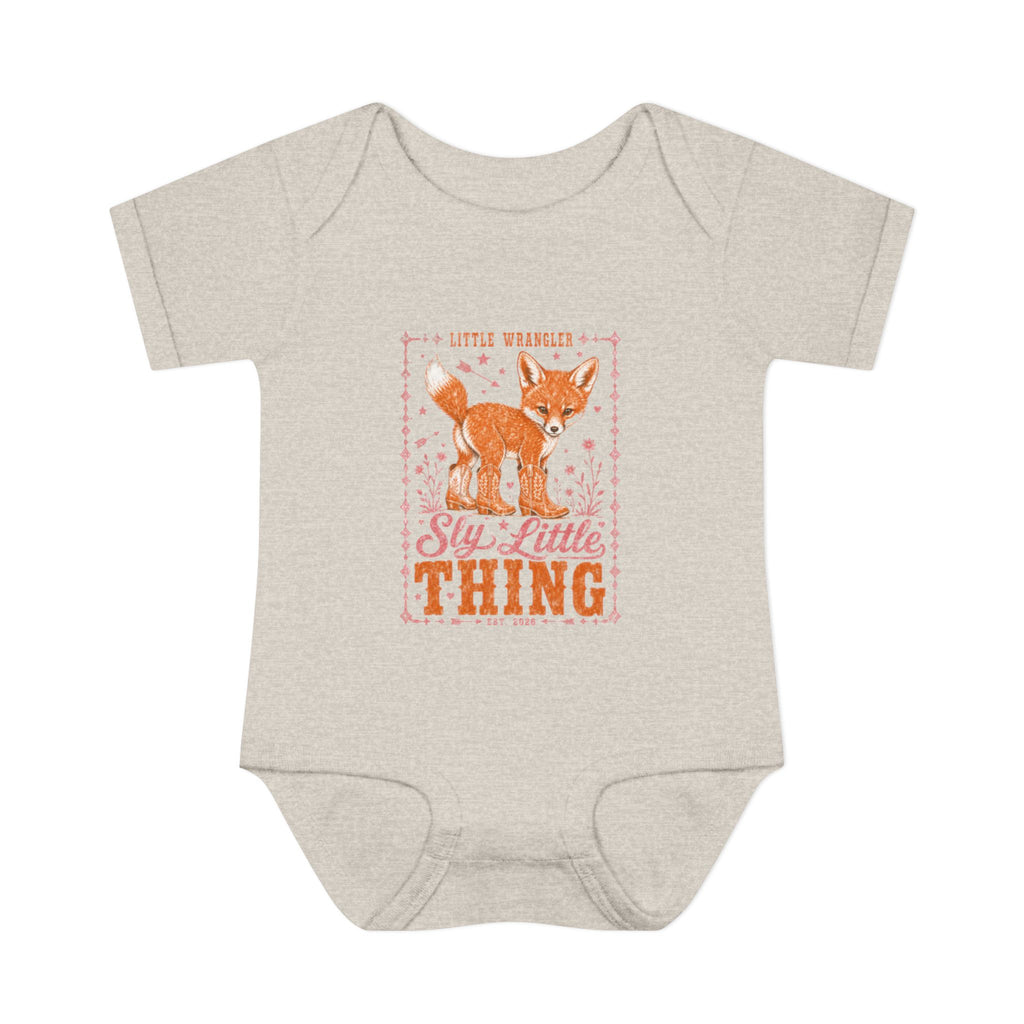 "Sly Little Thing" Baby Fox Infant Onesie