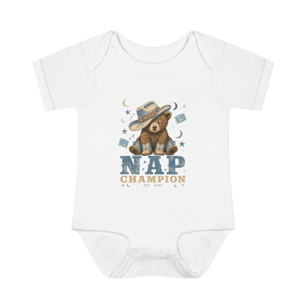 "Nap Champion,  Baby Graphic Onesie