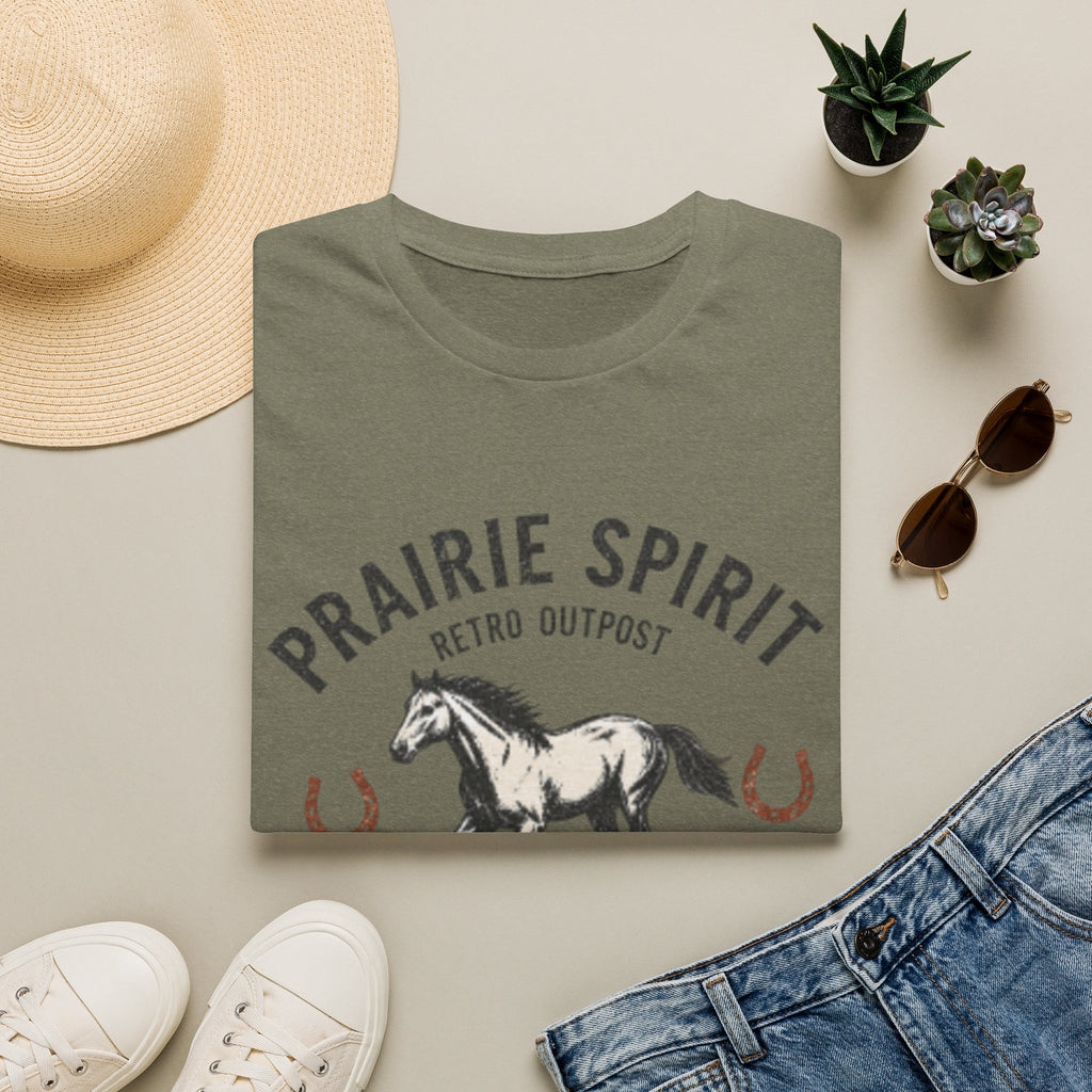 Prairie Spirit Horse T-Shirt — Retro Outpost Graphic Tee