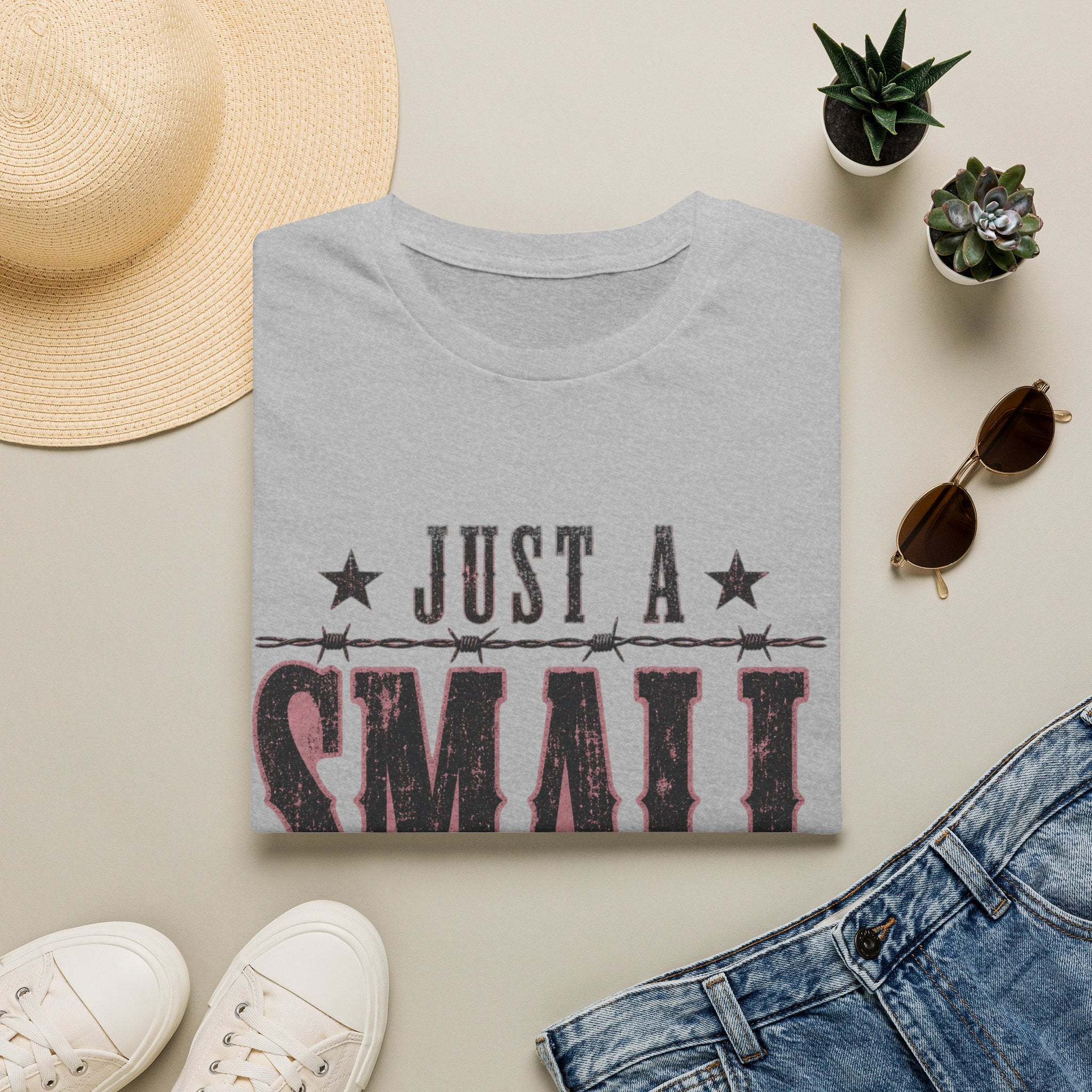 Just A Small Town Girl T-Shirt — Retro Country Graphic Tee