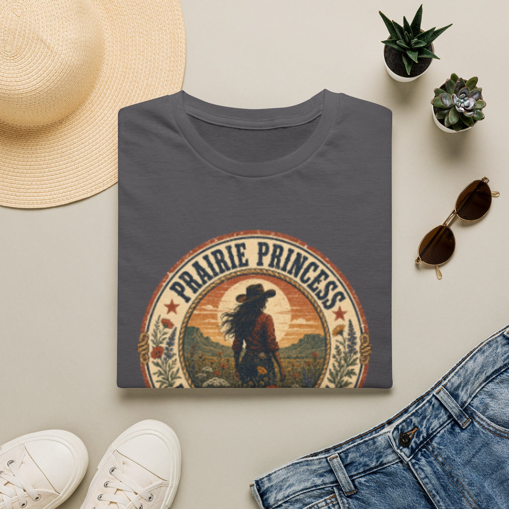 Prairie Princess T-Shirt — Vintage Western Cowboy Sunset Tee