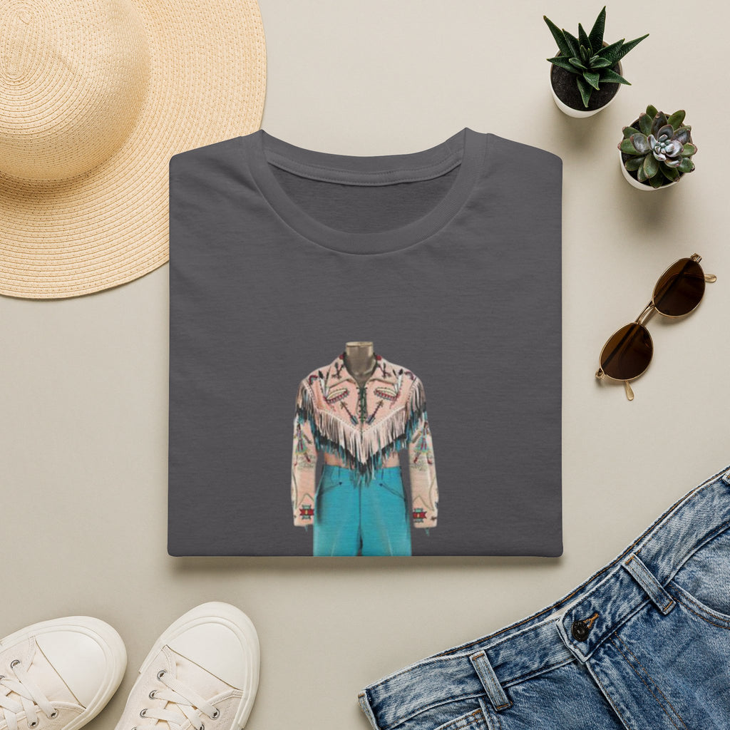 Cowboy Jacket Illustration T-Shirt — Vintage Western Outfit Graphic Tee