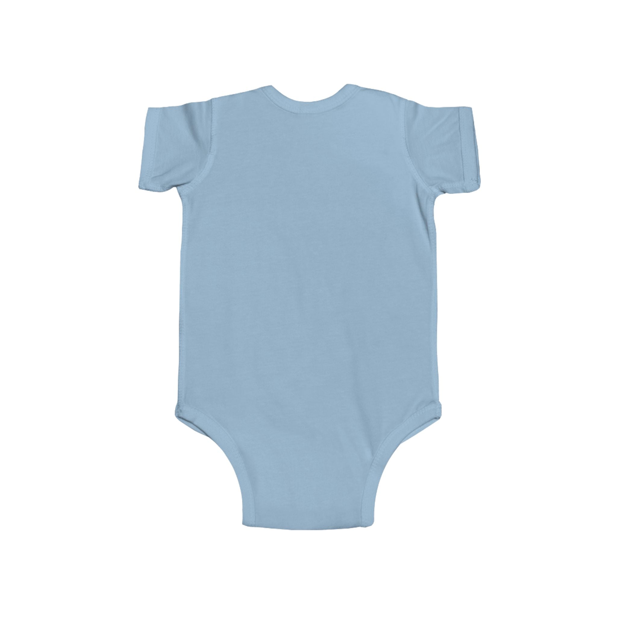 Cute Longhorn Calf Infant Bodysuit — Western Baby Onesie with Star Medallion
