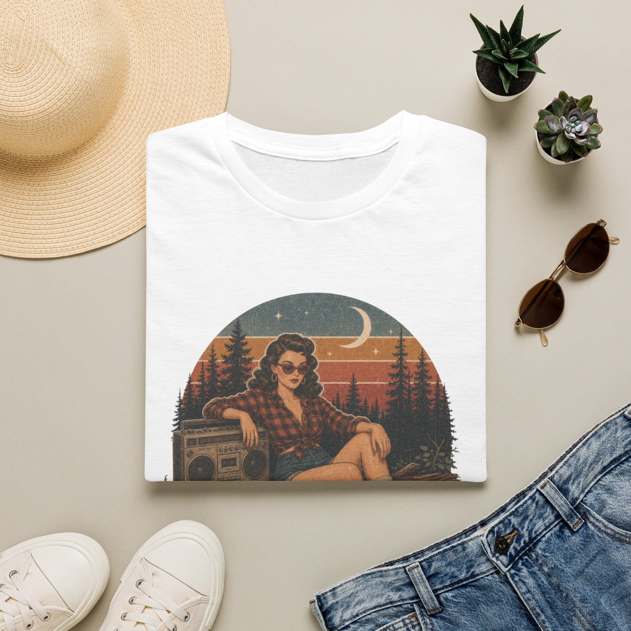 Vintage 'Wild Heart, Old Soul' Graphic T-Shirt
