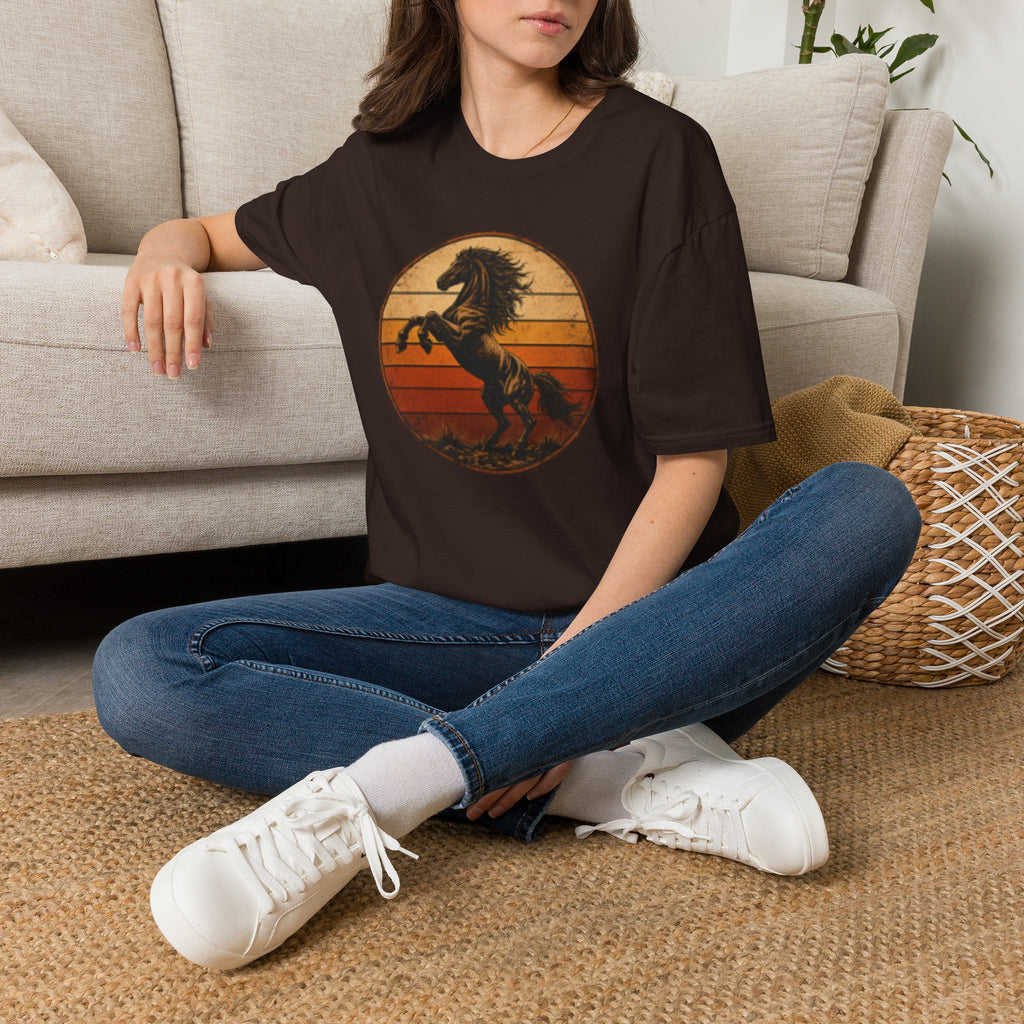 Vintage Sunset Stallion T-Shirt