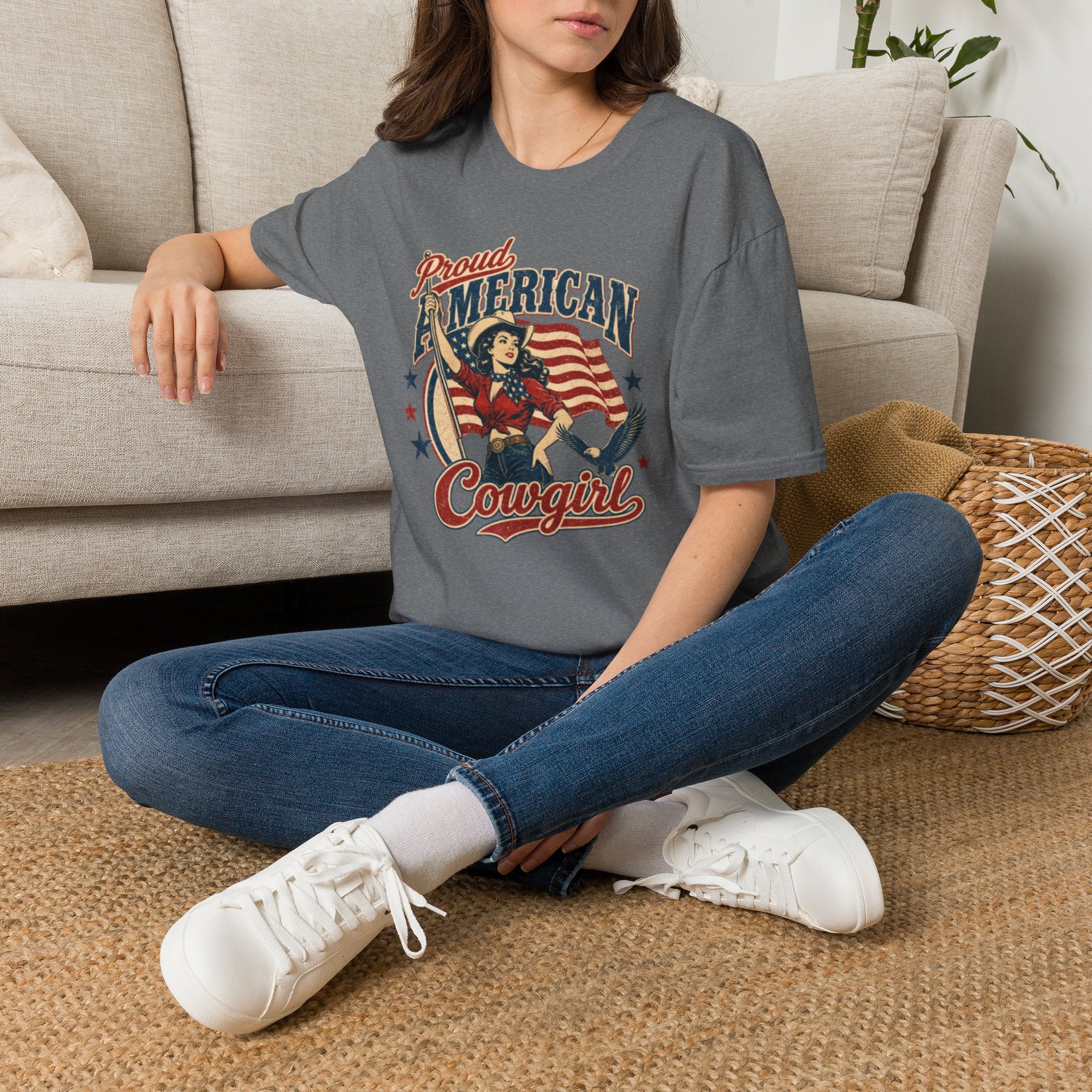 Proud American Cowgirl T-Shirt