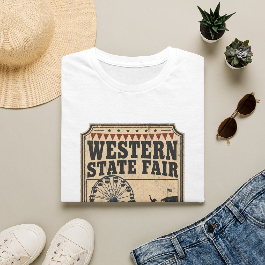 Western State Fair T-Shirt — 'Come One Come All' Vintage Carnival Tee