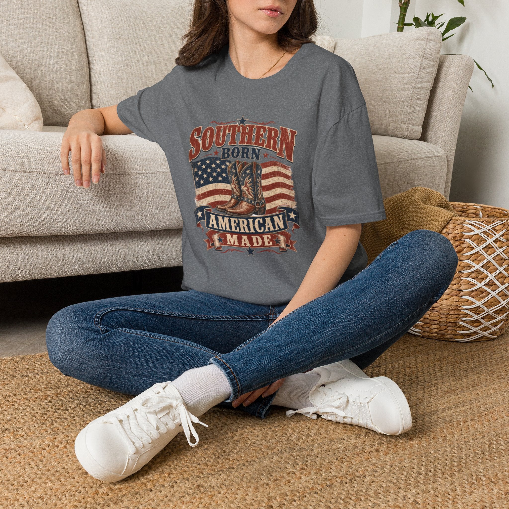 Southern Born American Made T‑Shirt