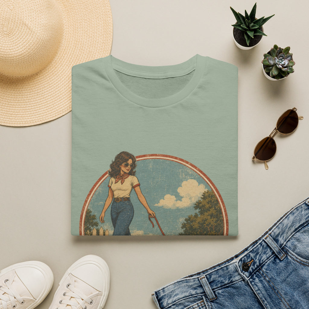 Chicken Mom T-Shirt — Vintage Farmwife Graphic Tee