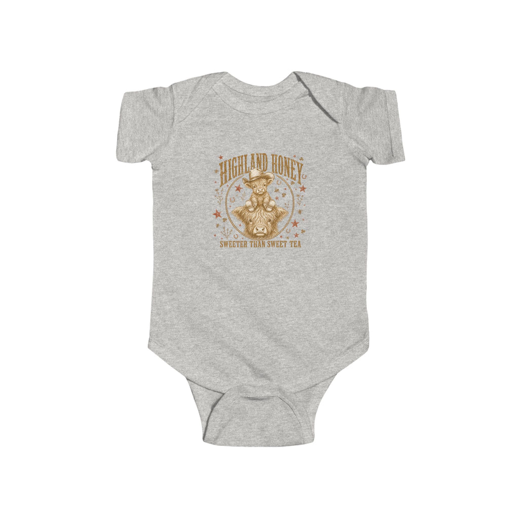 Infant Bodysuit — "Honey and Hocus" Vintage Bear Magic Baby Onesie