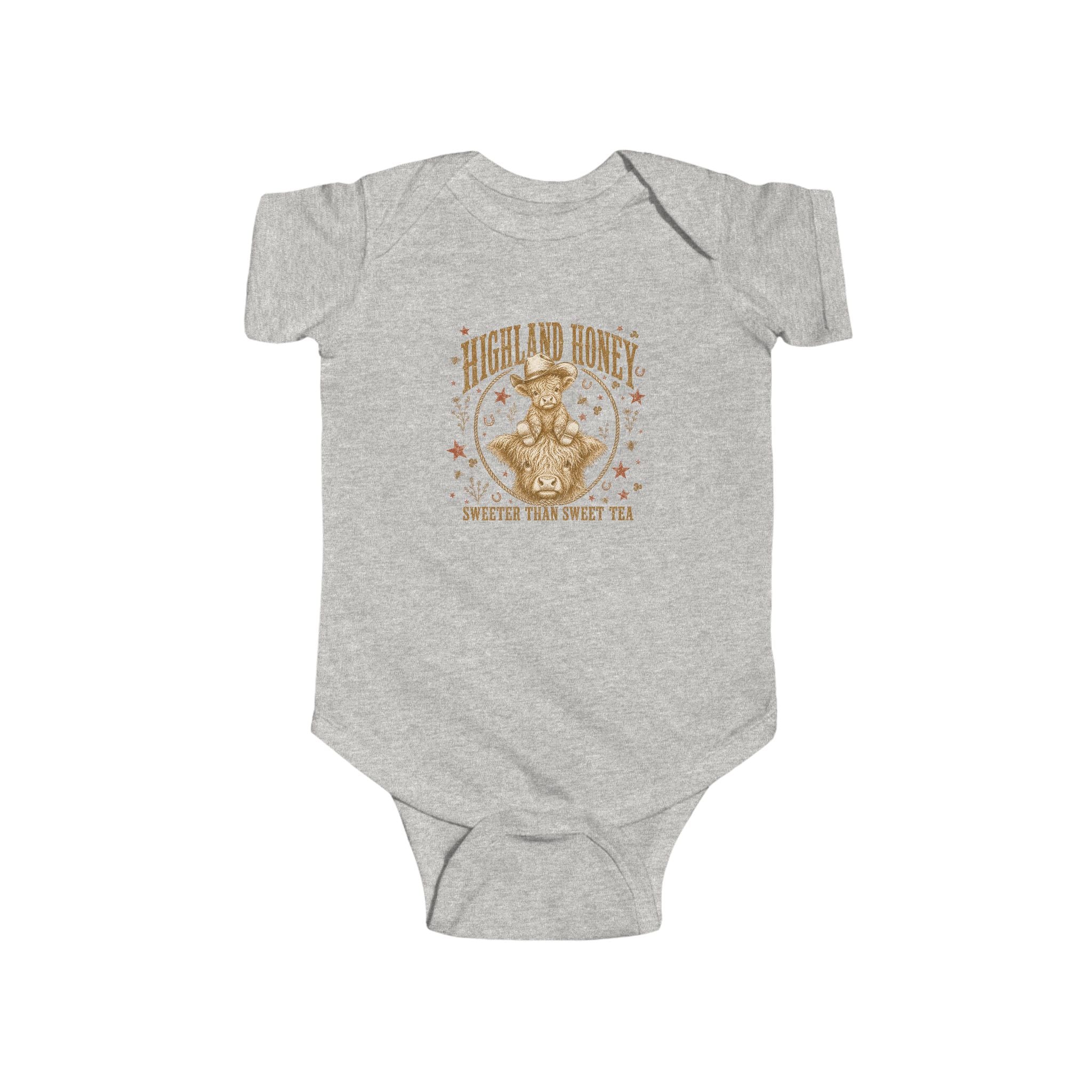 Infant Bodysuit — "Honey and Hocus" Vintage Bear Magic Baby Onesie