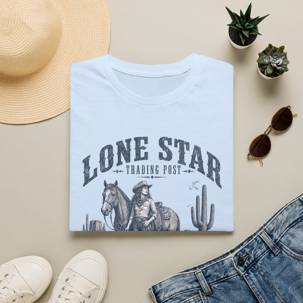 Lone Star Trading Post T-Shirt — Austin Texas Cowboy Graphic Tee