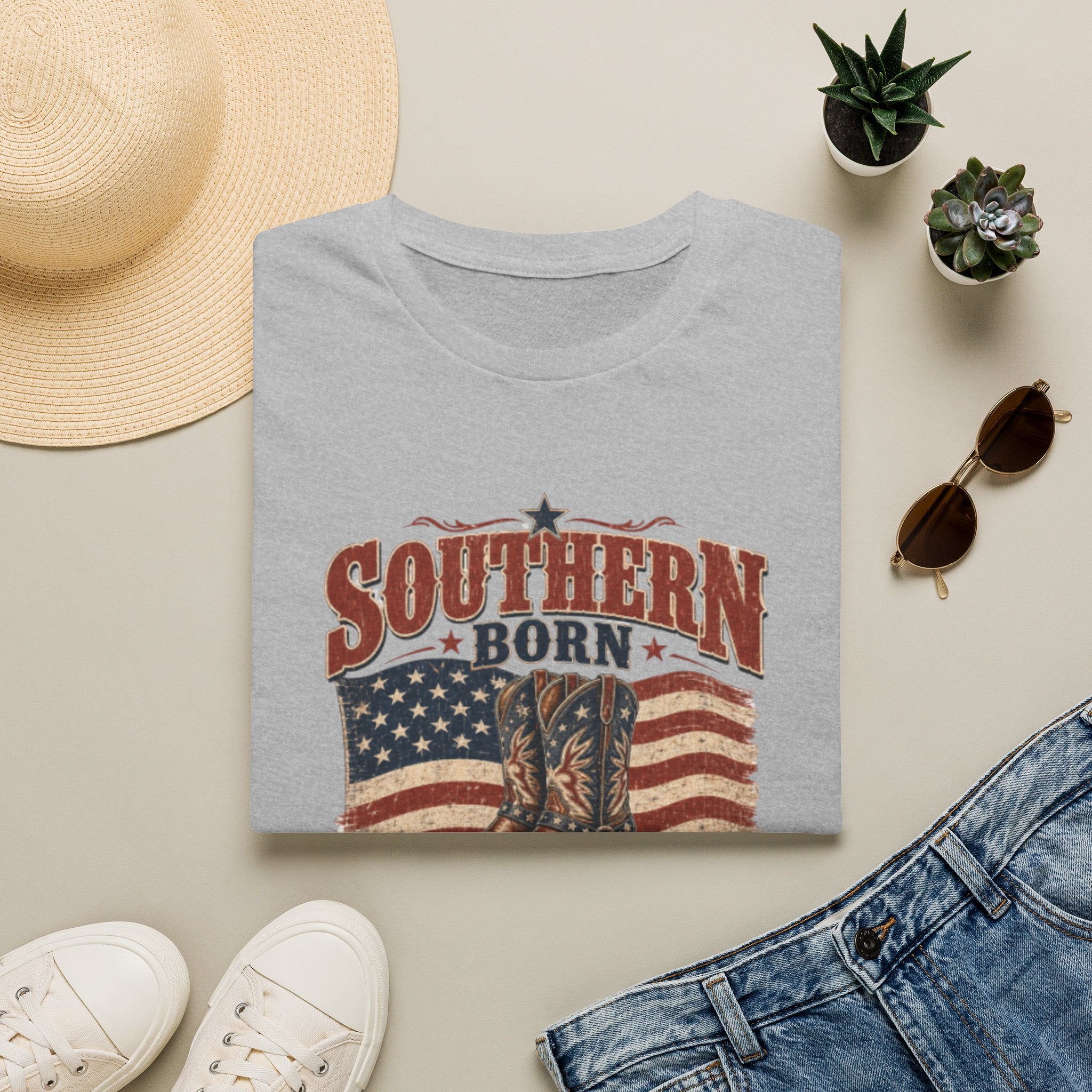 Southern Born American Made T‑Shirt