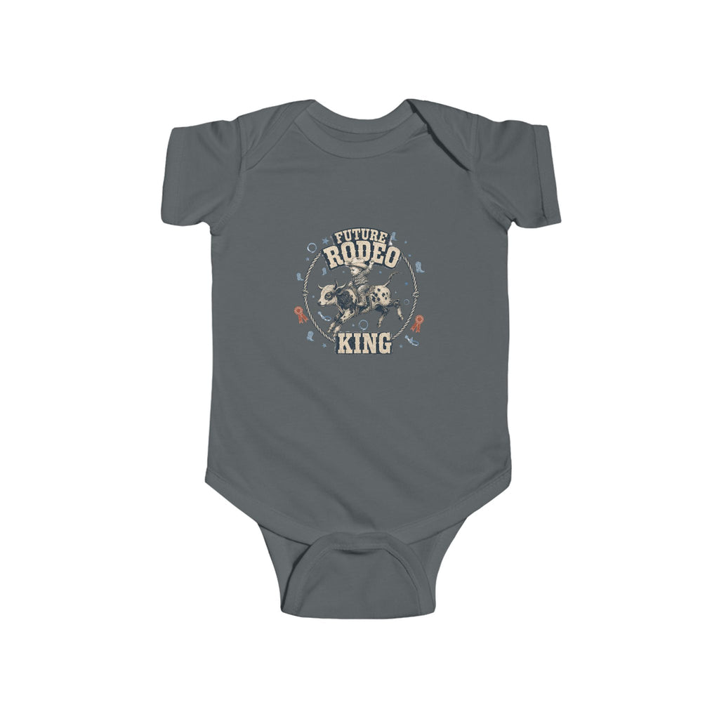 Infant Bodysuit — 'Future Rodeo King' Western Baby Onesie