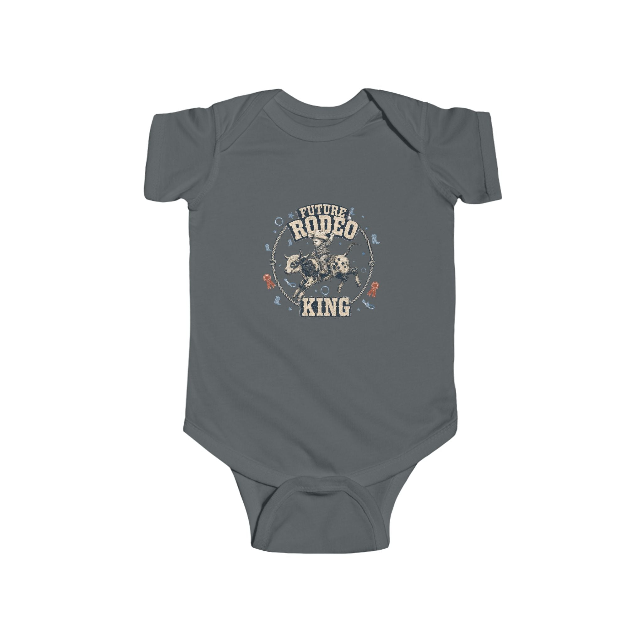 Infant Bodysuit — 'Future Rodeo King' Western Baby Onesie