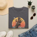 Retro Cowboy Rodeo T-Shirt — Rearing Horse & Rider Graphic