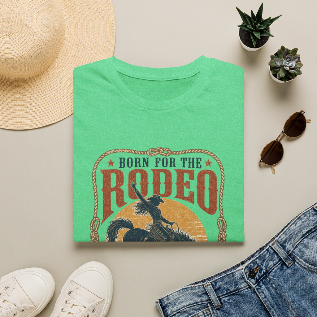 Born for the Rodeo T-Shirt — Western Bull Riding Graphic Tee