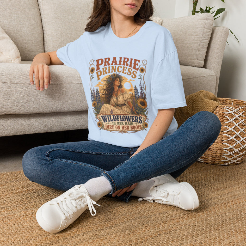 Prairie Princess T-Shirt — Wildflowers & Sunshine Graphic Tee