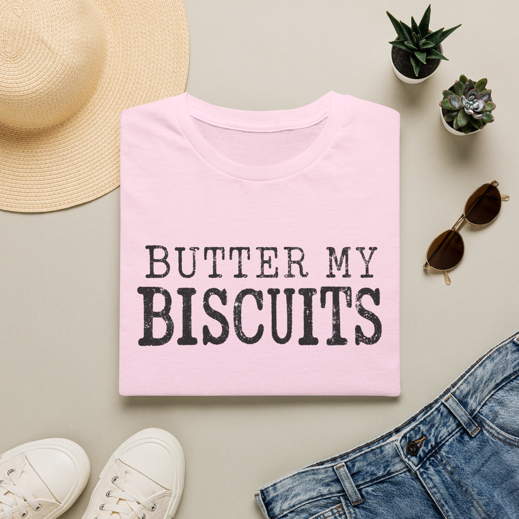 Butter My Biscuits T-Shirt — Southern Comfort Vintage Graphic Tee
