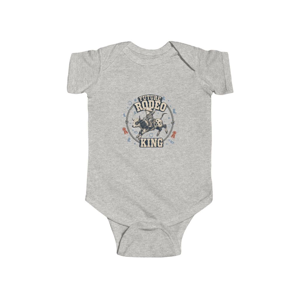 Infant Bodysuit — 'Future Rodeo King' Western Baby Onesie