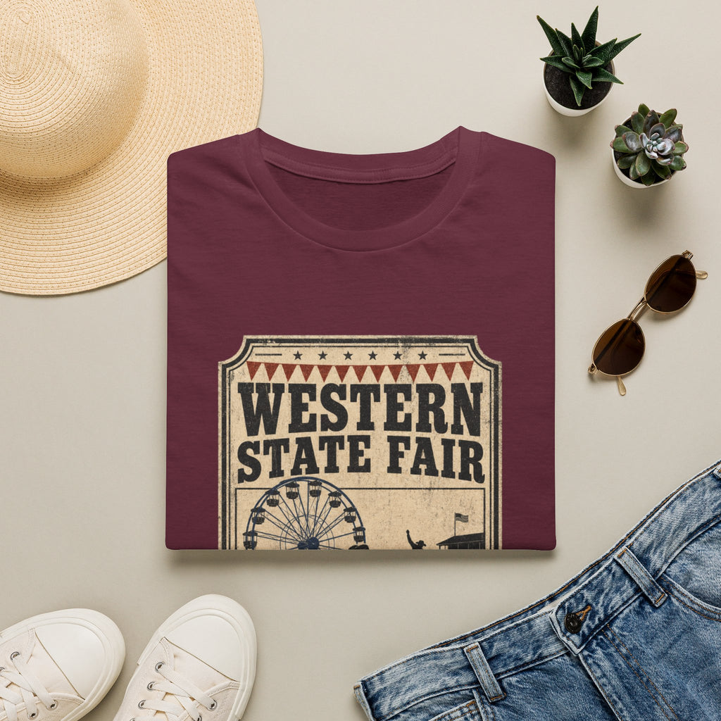 Western State Fair T-Shirt — 'Come One Come All' Vintage Carnival Tee