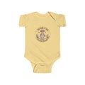 Baby Bodysuit — "She Came To Mom With Daddy's Eyes" Western Floral Infant Onesie