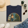 Retro 'Cat Mom' T-Shirt — Vintage Woman & Cat Graphic