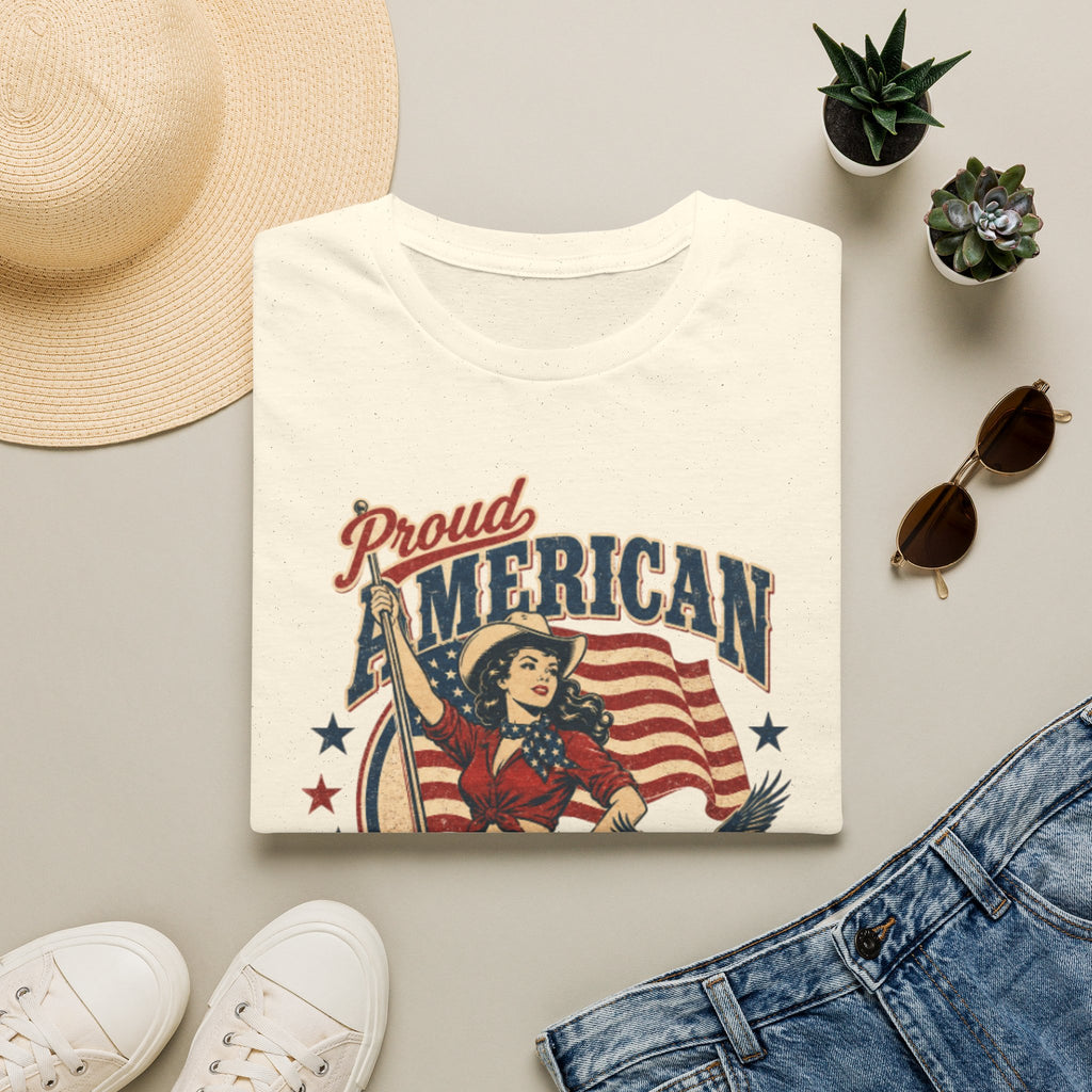 Proud American Cowgirl T-Shirt