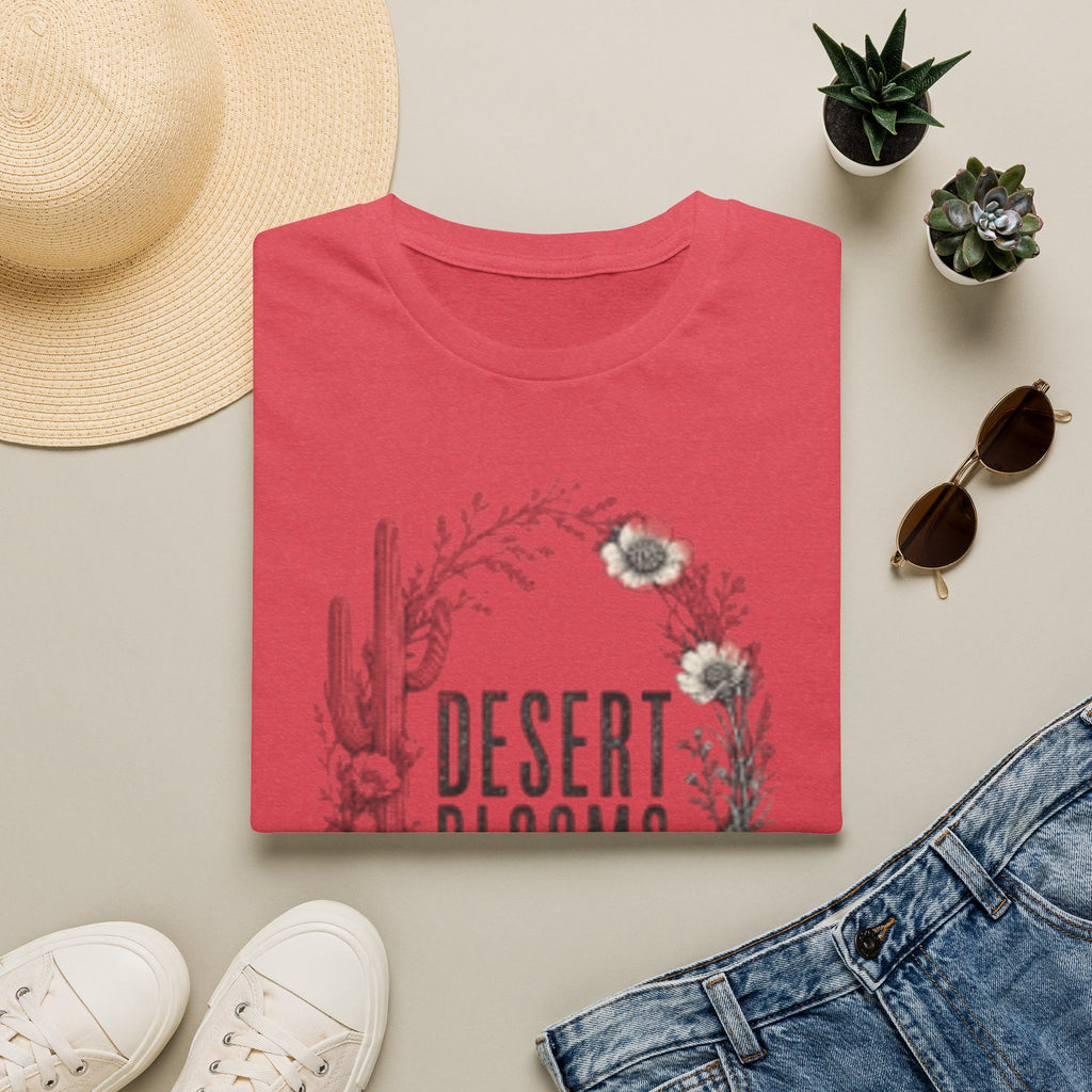 Desert Blooms T-Shirt — Floral Cactus Boho Tee