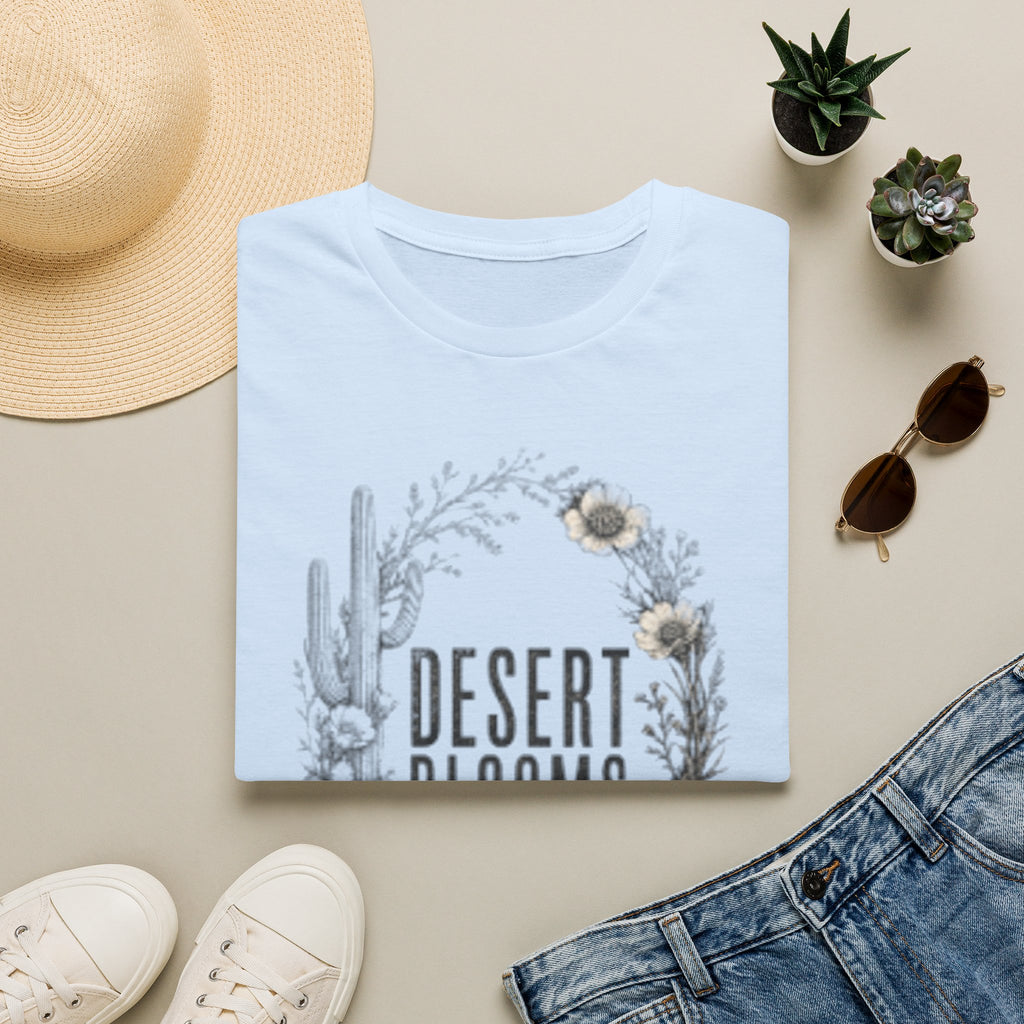 Desert Blooms T-Shirt — Floral Cactus Boho Tee