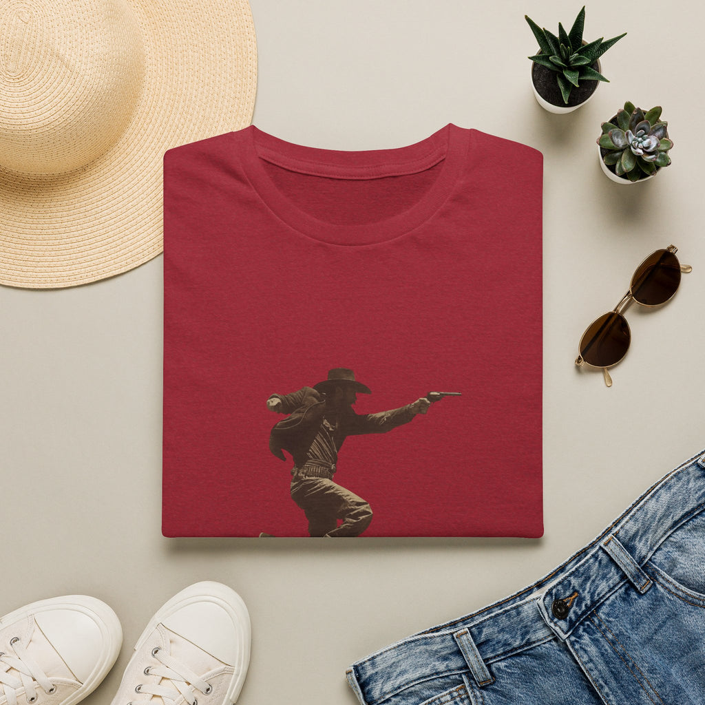 Cowboy Silhouette T-Shirt — Wild West Era Graphic Tee