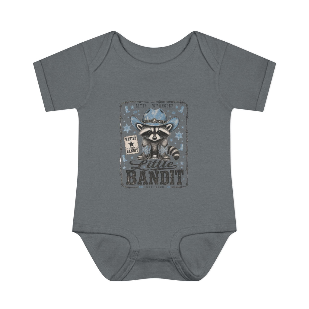 "Little Bandit Baby" Cowboy Infant Onesie