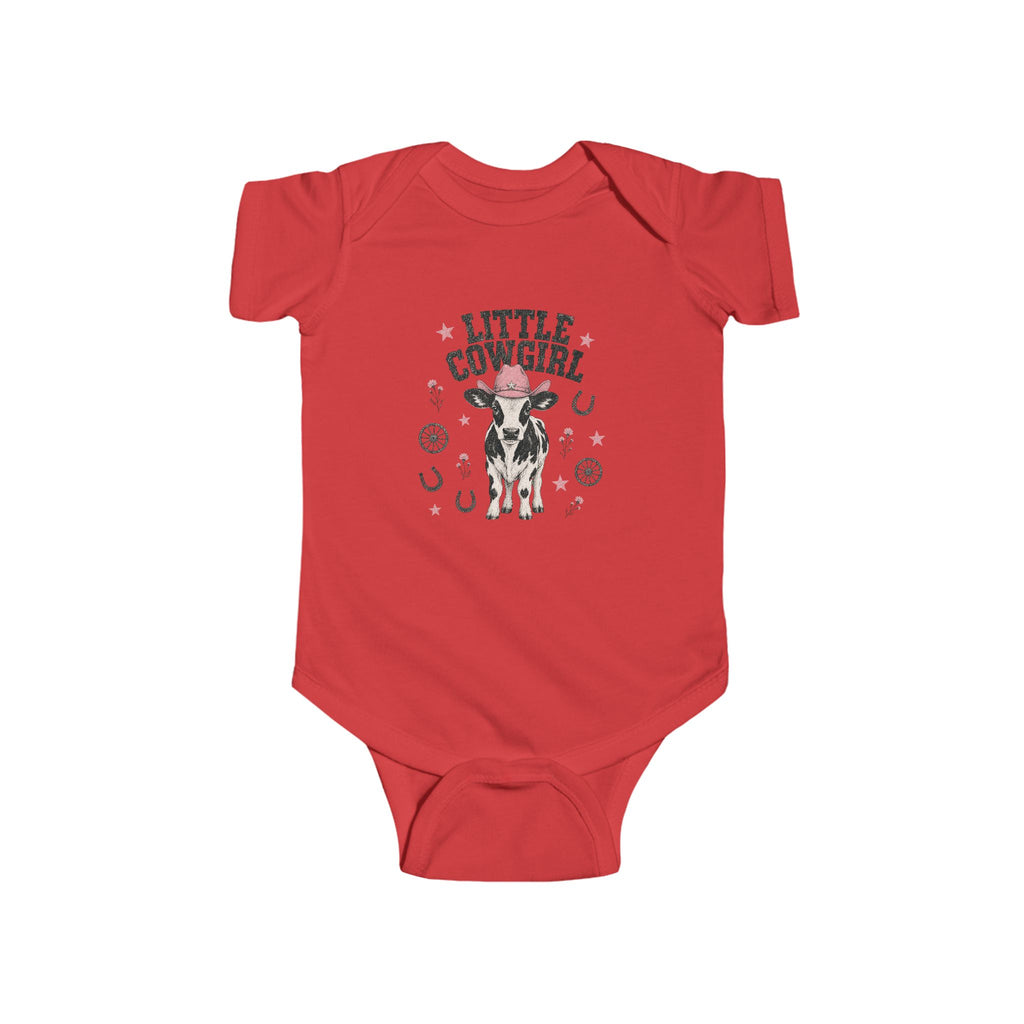 Little Cowgirl Infant Bodysuit – 'Little Cowgirl' Western Baby Onesie