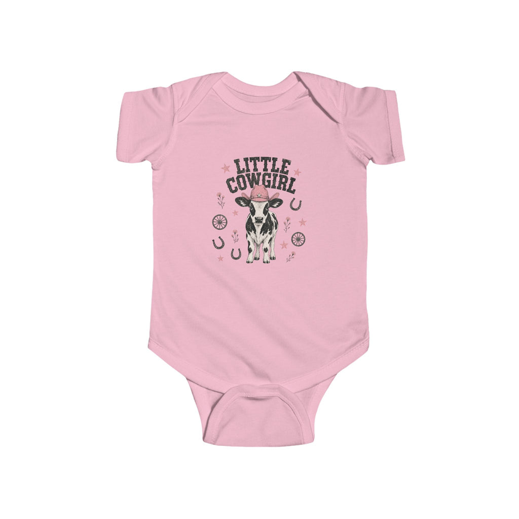 Little Cowgirl Infant Bodysuit – 'Little Cowgirl' Western Baby Onesie