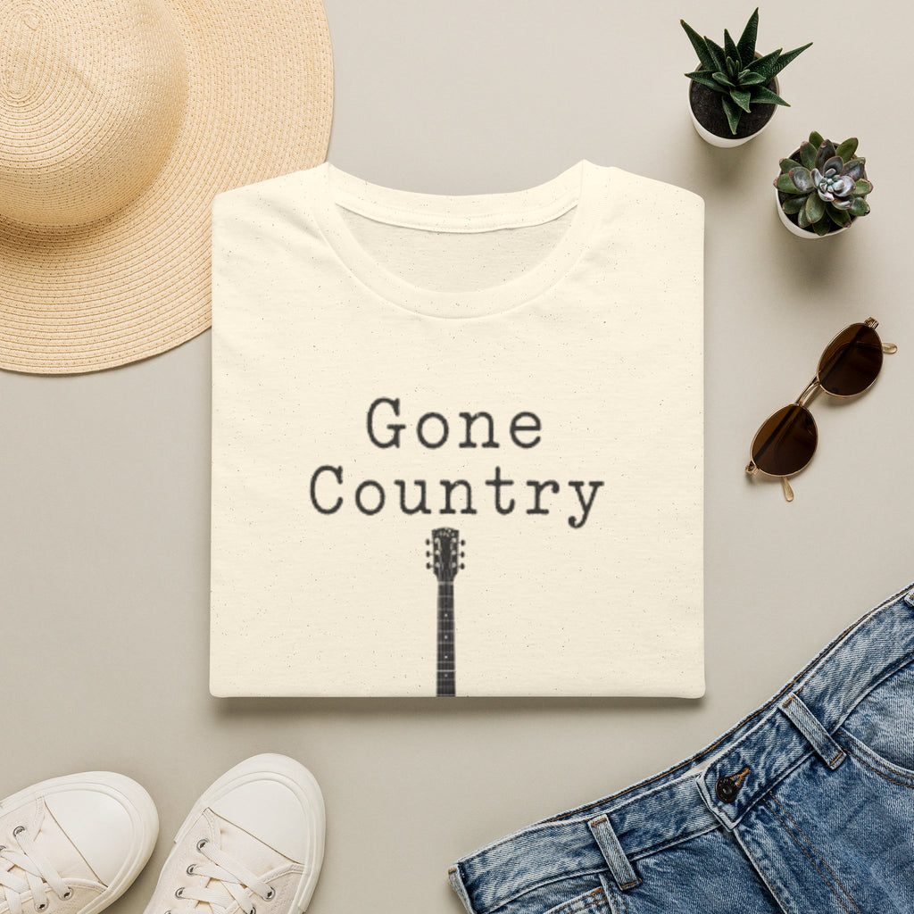 Gone Country T-Shirt — Acoustic Guitar Country Music Tee