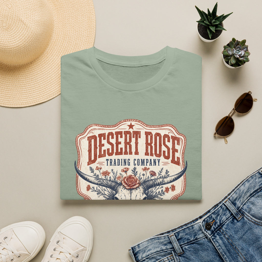 Desert Rose T‑Shirt — Vintage Western Trading Company Graphic Tee