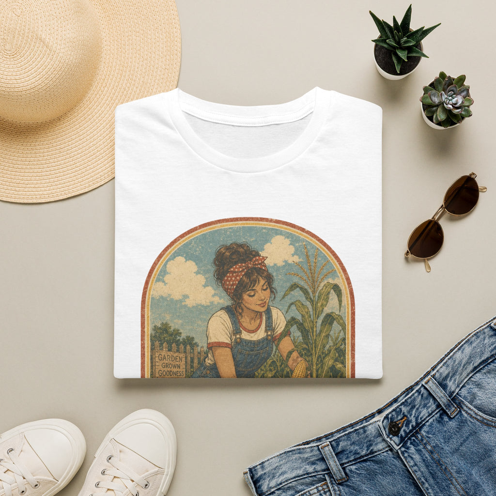 I'm a Little Corny Vintage Crop T-Shirt