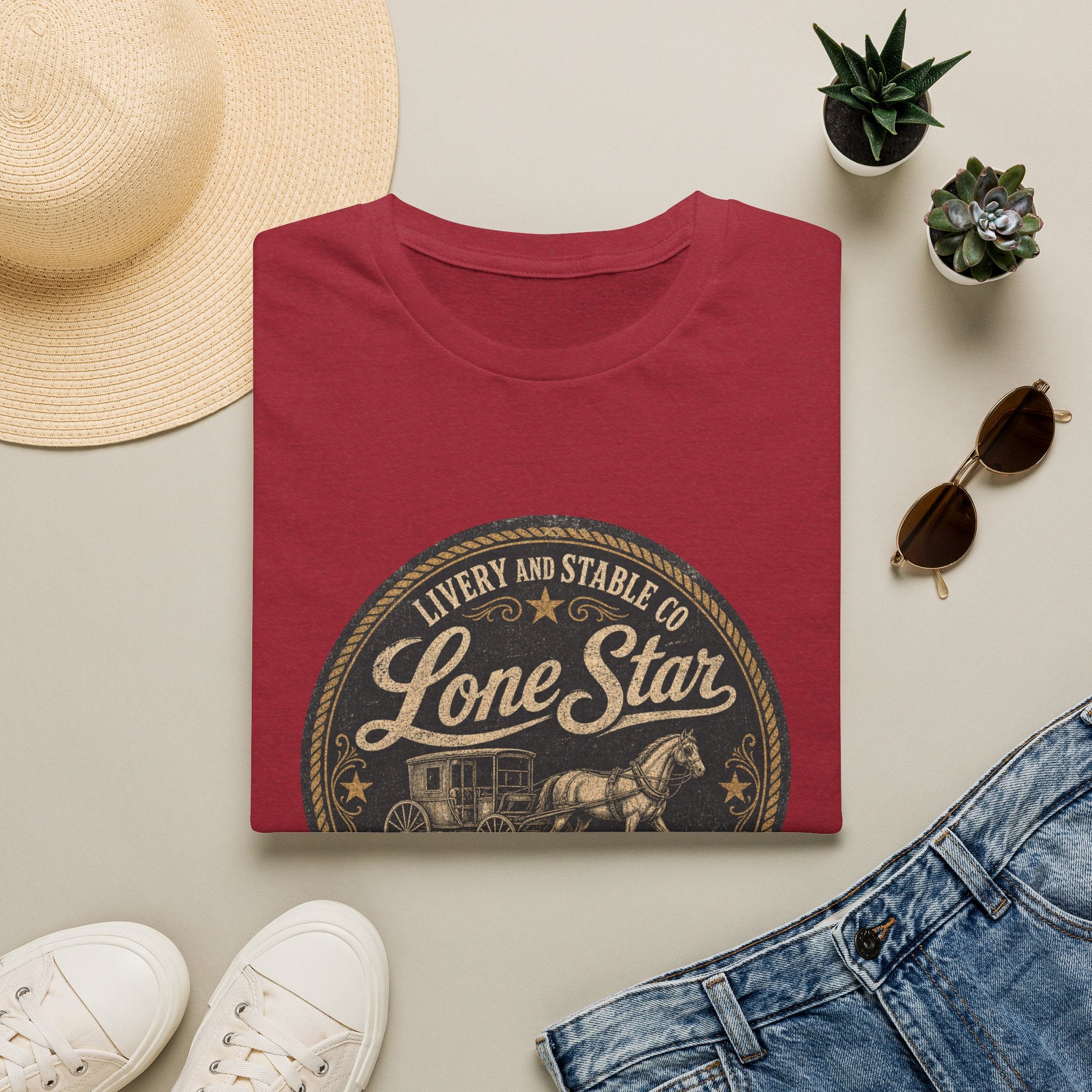 Lone Star Vintage Ranch T‑Shirt