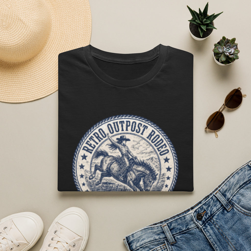 Retro Outpost Rodeo T-Shirt — Vintage Rodeo Bull Rider Tee (Est. 2021)