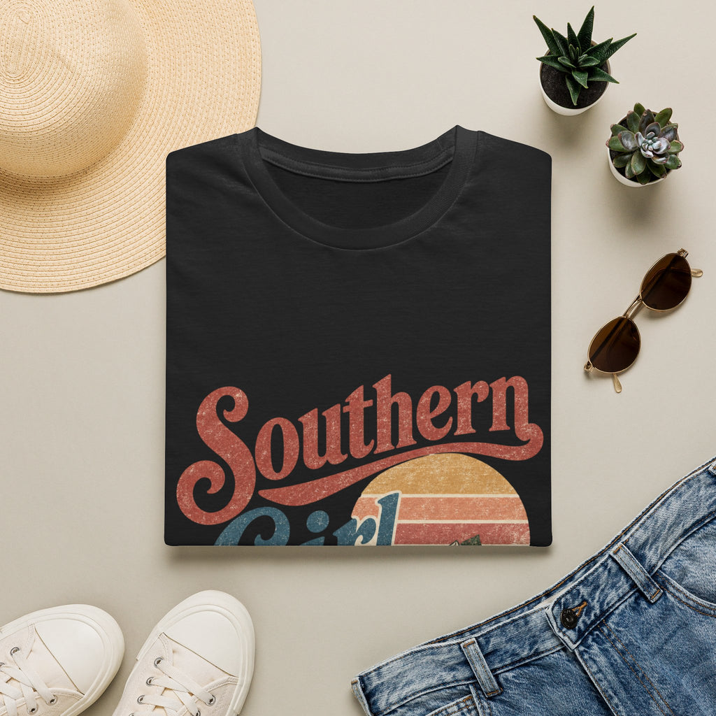 Southern Girl T-Shirt — Vintage Retro Magnolia Tee
