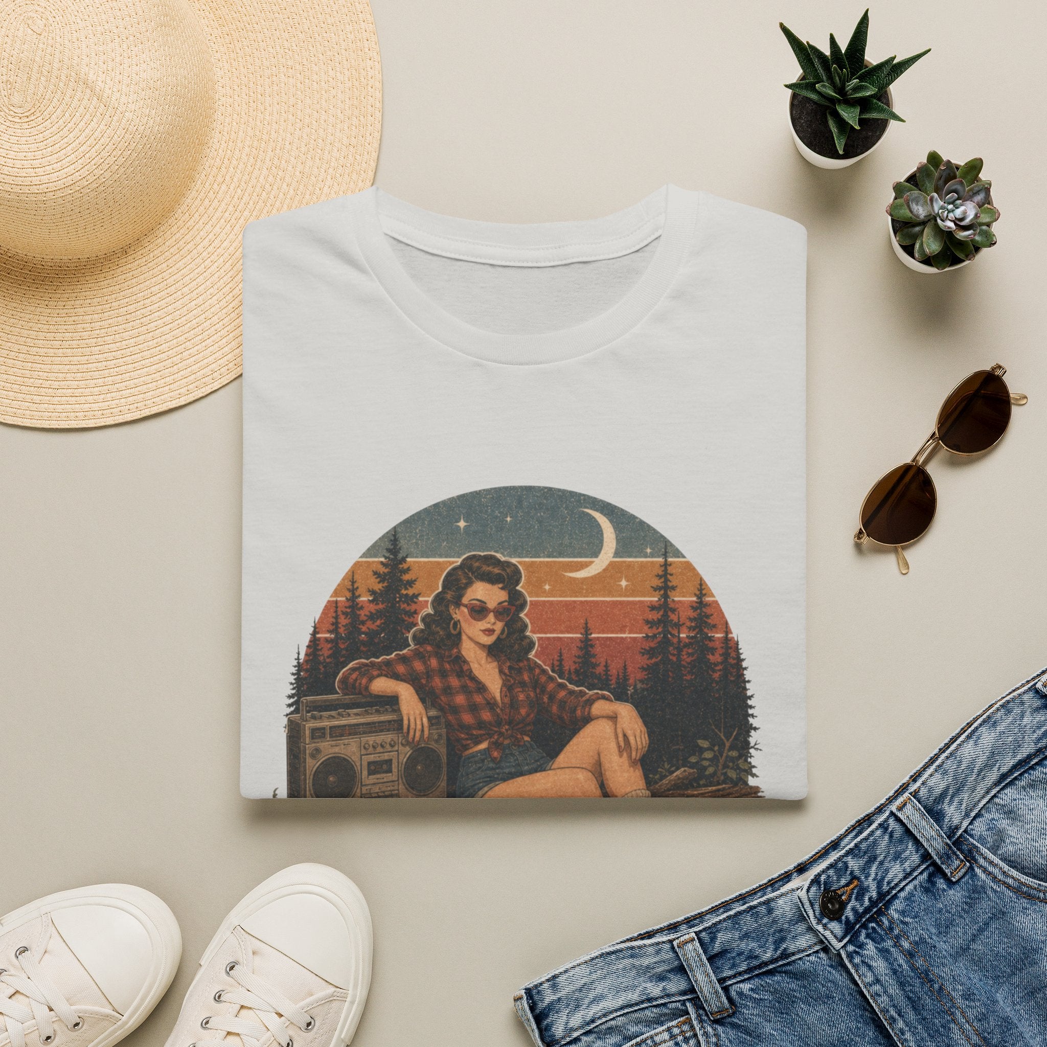 Vintage 'Wild Heart, Old Soul' Graphic T-Shirt