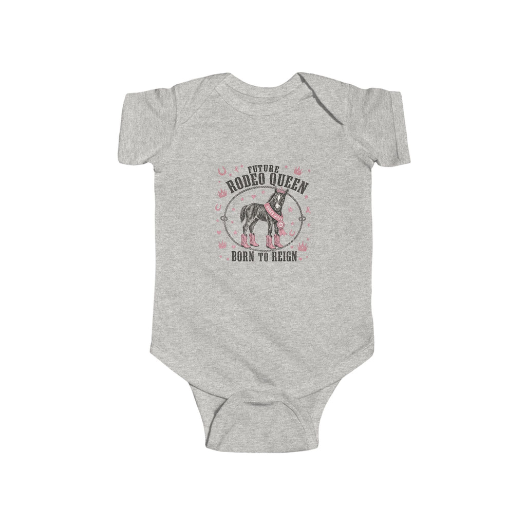 Infant Bodysuit — 'Future Rodeo Queen Born to Buck' Baby Onesie