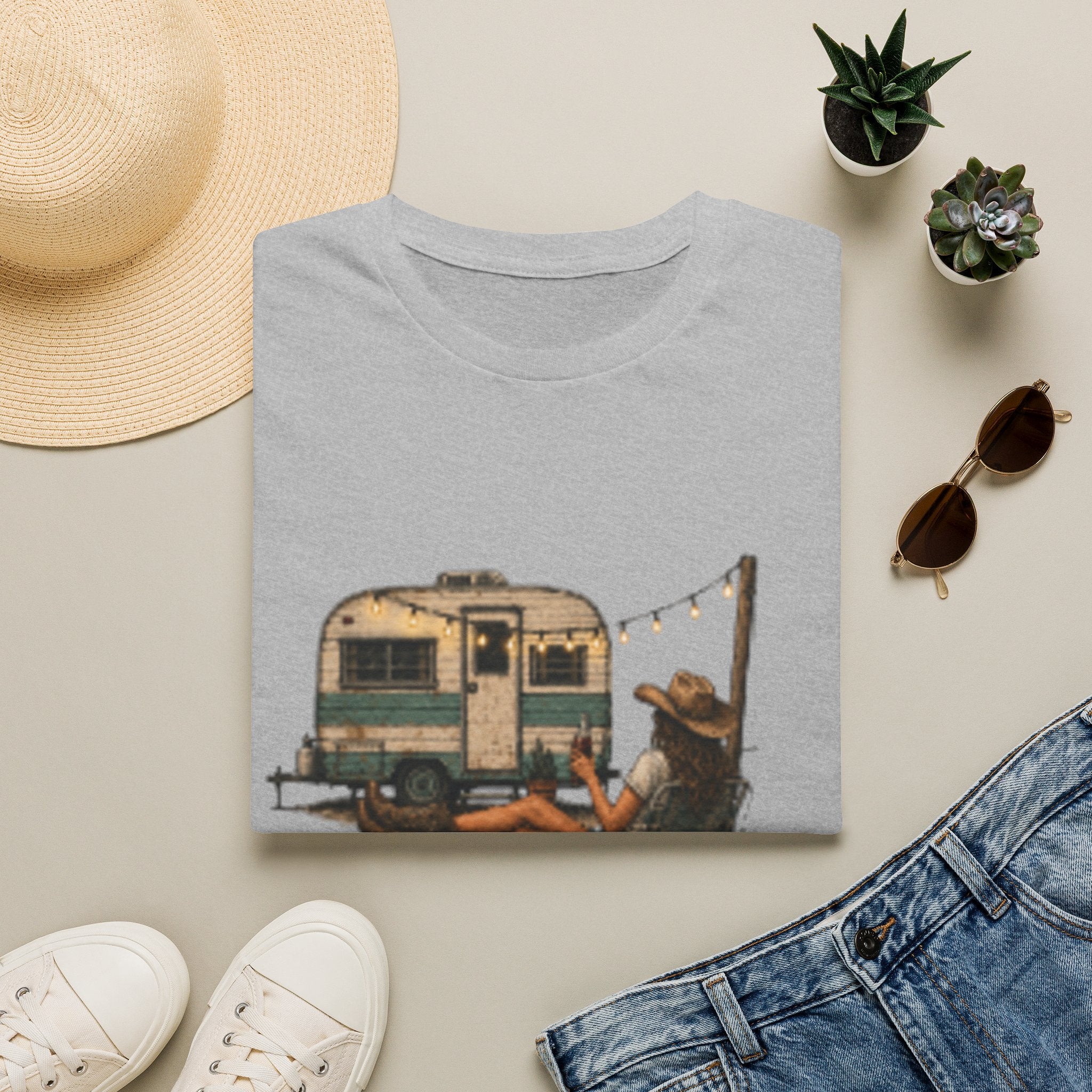 Retro Camper Relaxation T-Shirt — Vintage RV & Chill Graphic