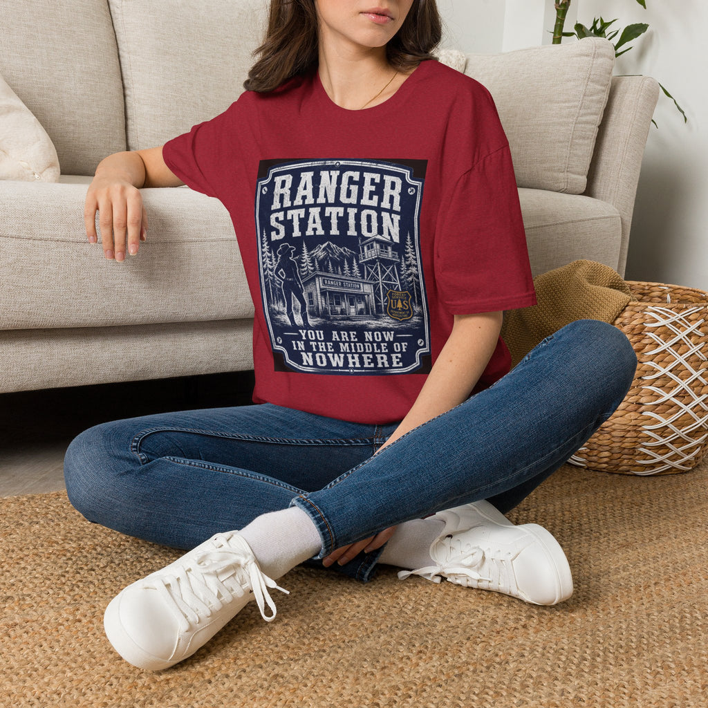 Ranger Station T-Shirt – Vintage National Park Forest Cabin Tee