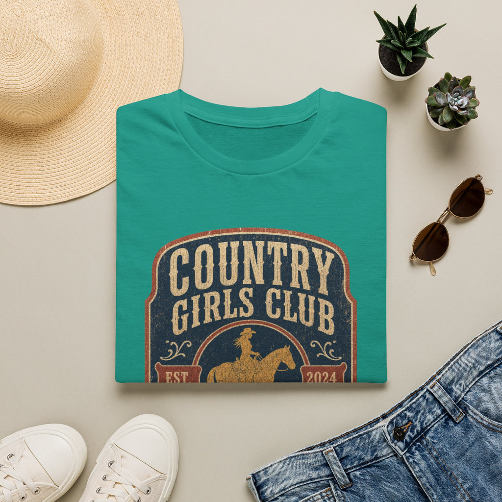 Country Girls Club T-Shirt — Vintage Rodeo Western Graphic Tee