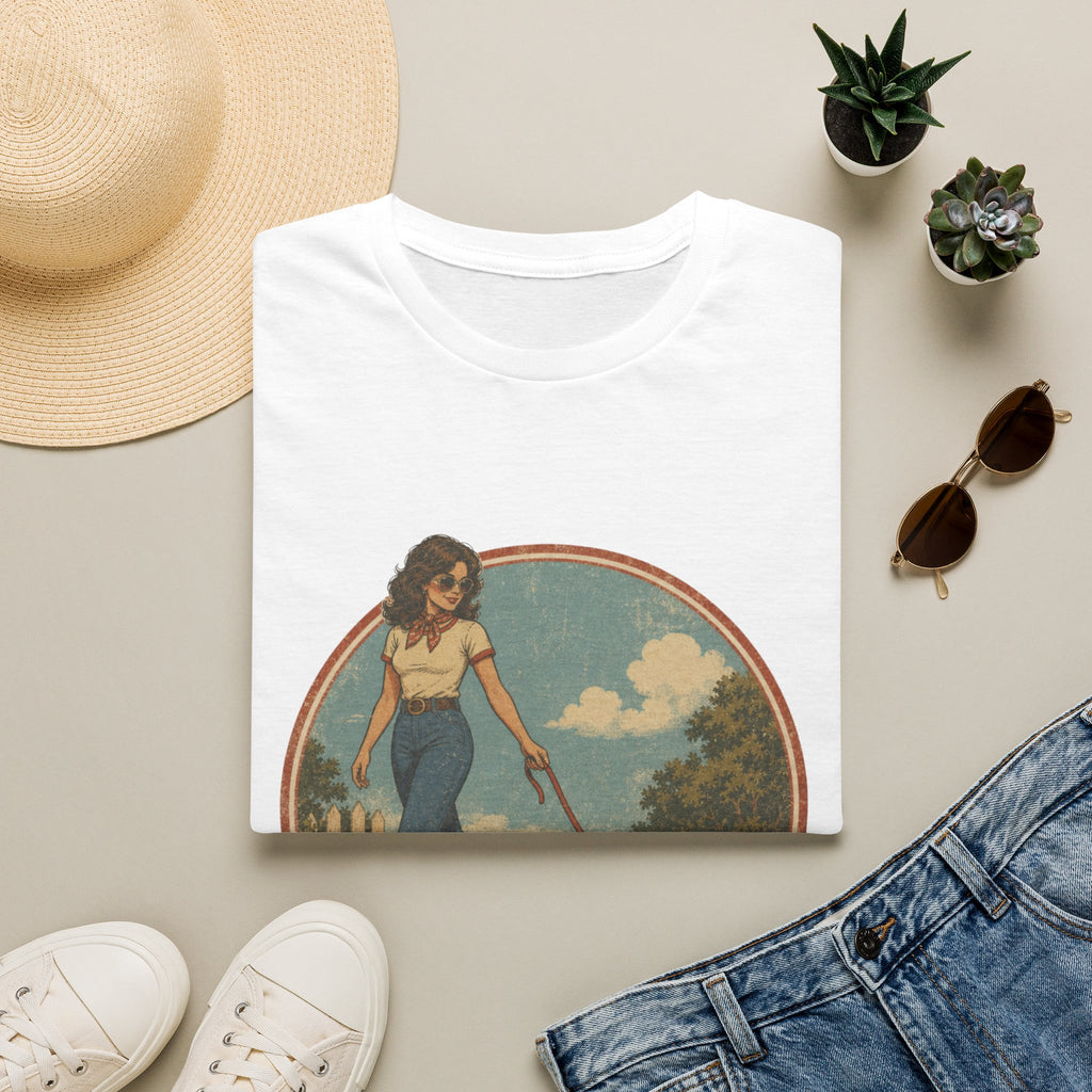 Chicken Mom T-Shirt — Vintage Farmwife Graphic Tee